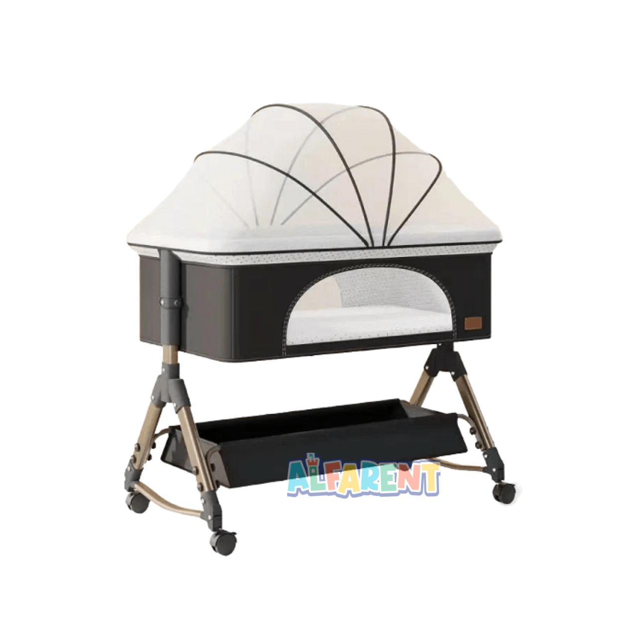 SIDEBED BABYELLE CLOUD HITAM