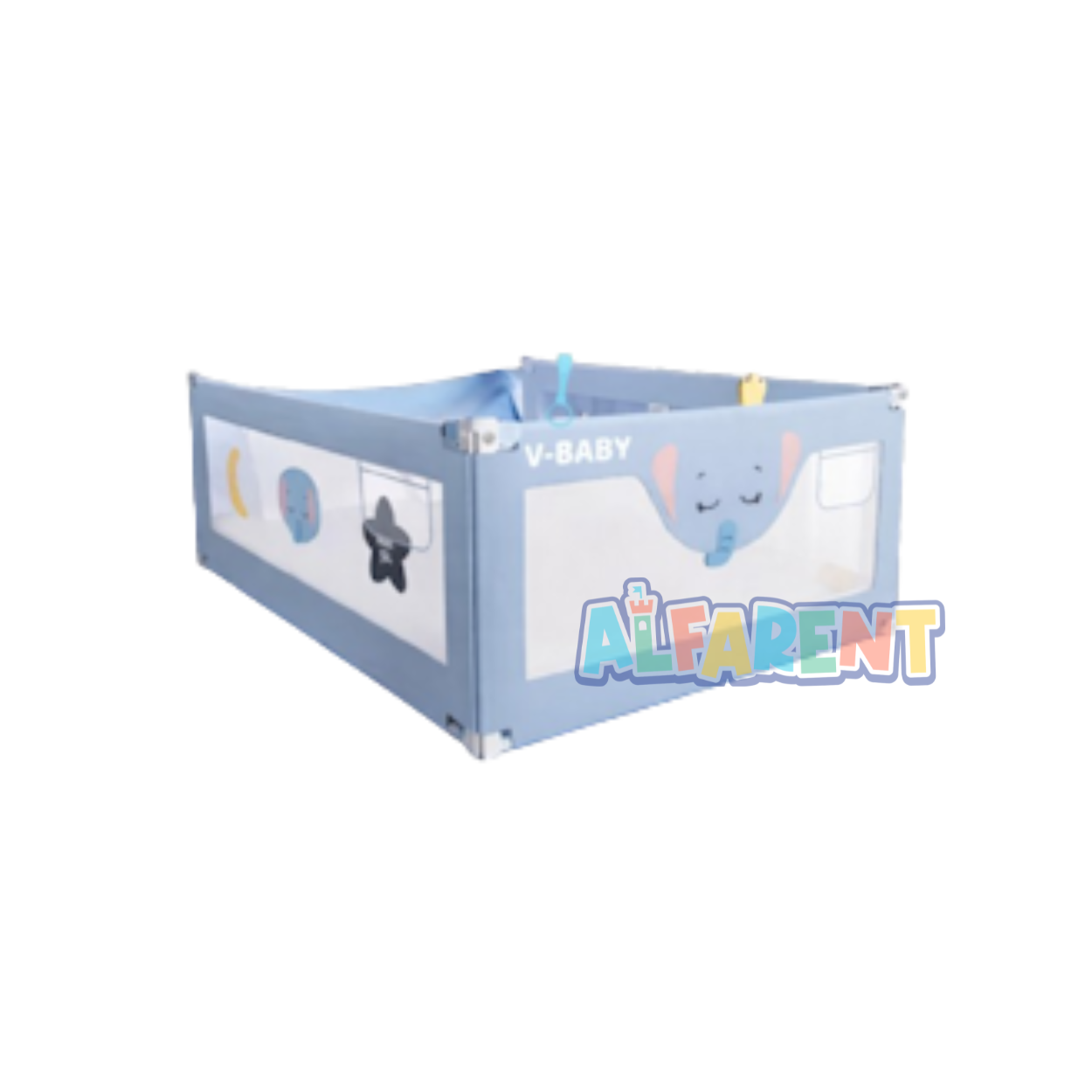 BEDRAIL V BABY 200CM BIRU 3